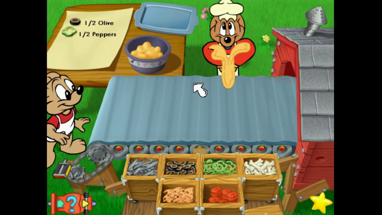 JumpStart Advanced 1st Grade Gameplay: Frankie's Pizza Stand