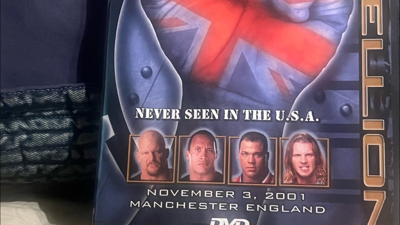 WWF Rebellion 2001 dvd review