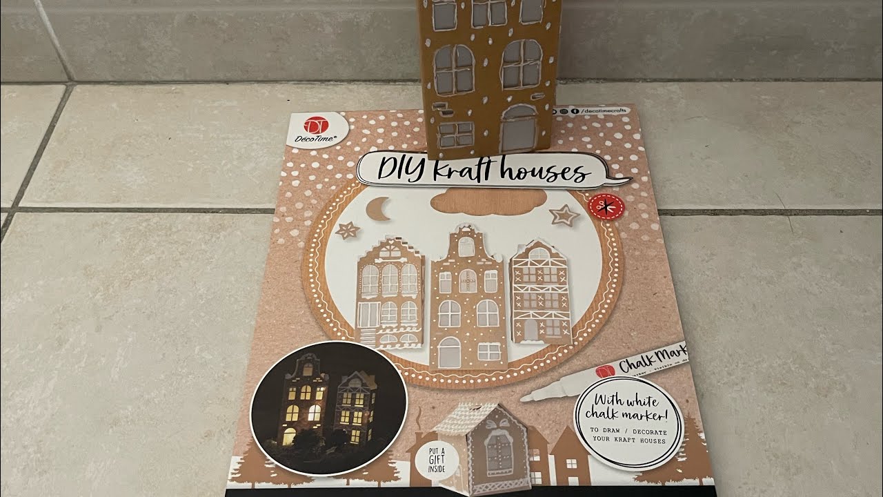 TEST ACTION DIY KRAFT HOUSES