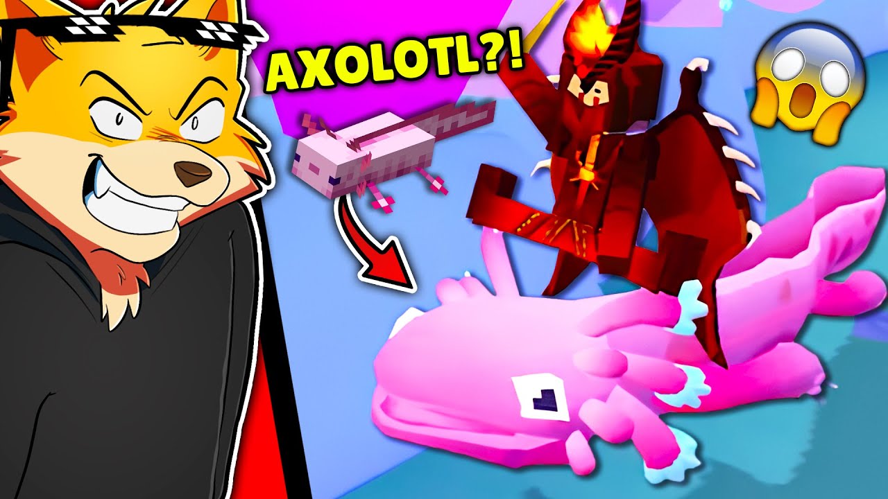 Ho CATTURATO l'AXOLOTL GIGANTE di Minecraft su RODEO STAMPEDE! Caccia ai MOSTRI MARINI LEGGENDARI!
