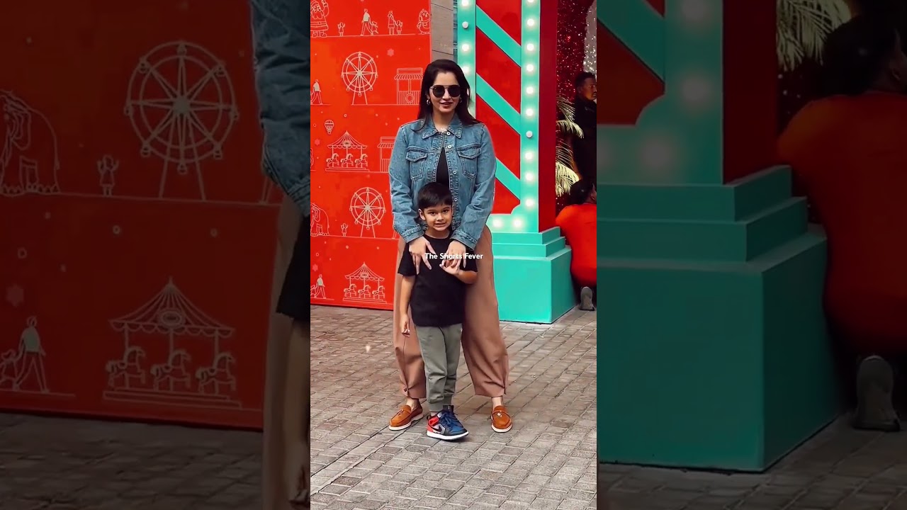 Sania Mirza & her son Izhaan Mirza ❤️✨💞 #saniamirza #izhaanmirza #lovestatus #shorts