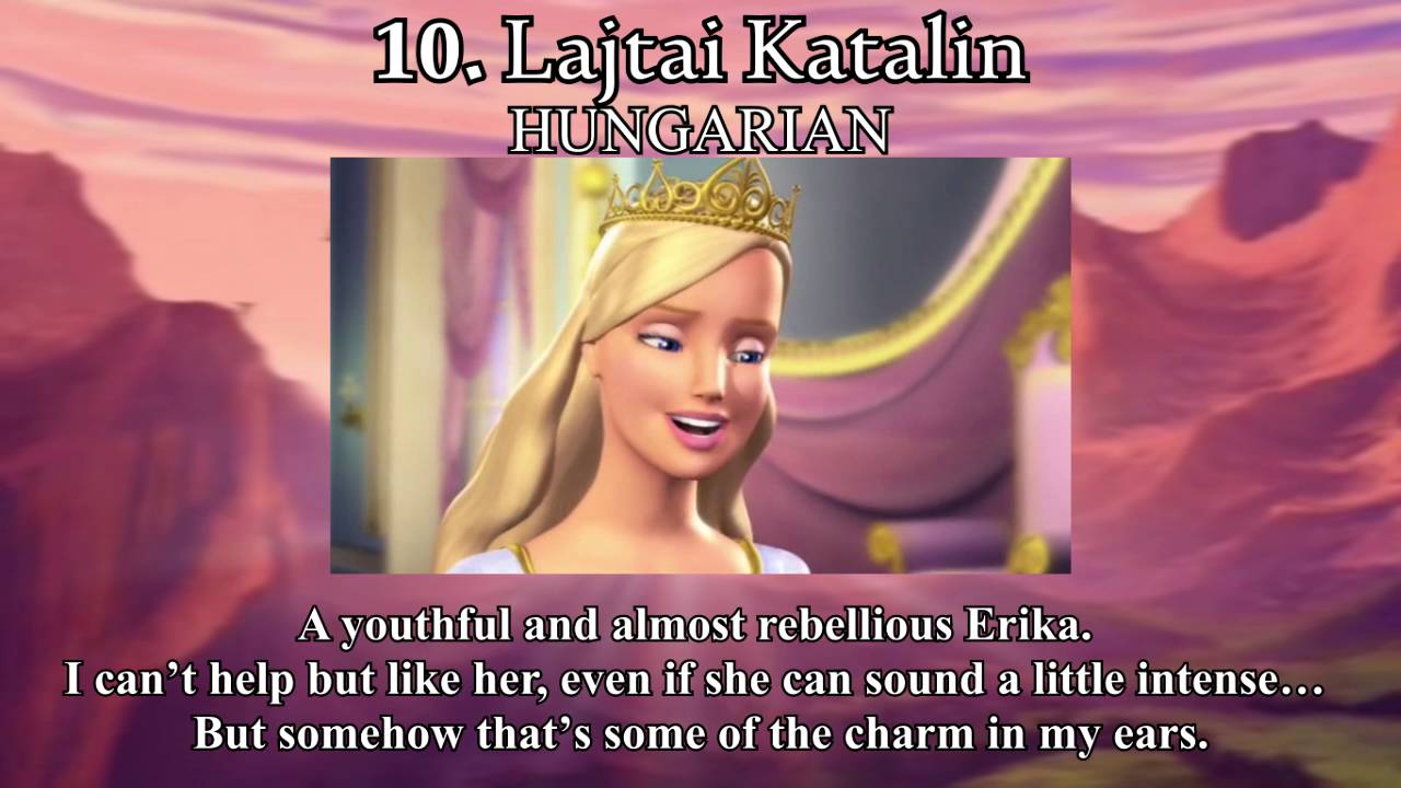 Erika (Barbie as the Princess and the Pauper) | PERSONAL RANKING