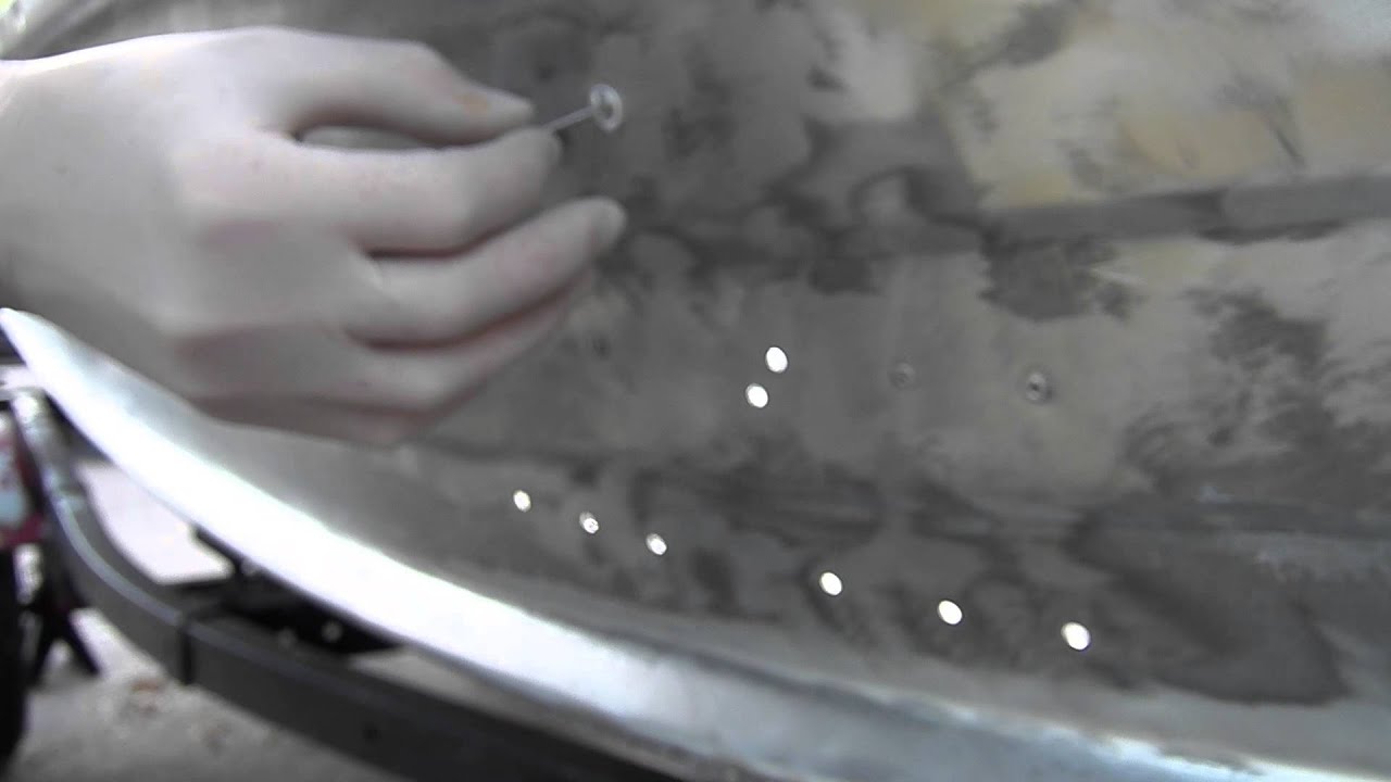 Fixing Holes in an Aluminum Boat