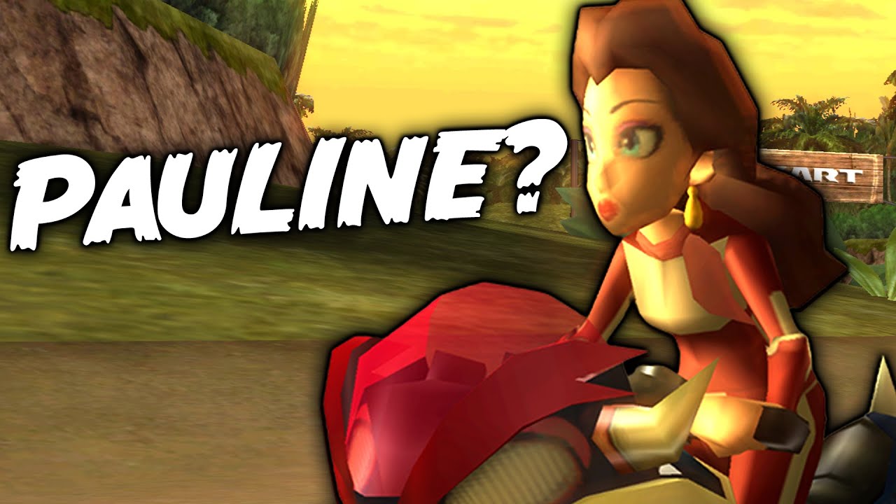 Mario Kart Wii Custom Tracks with Pauline is FIRE.