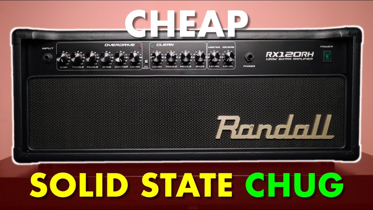 Randall RX120RH — ДЕШЁВЫЙ ТВЕРДОТЕЛЬНЫЙ ПЛИССИОНЕР