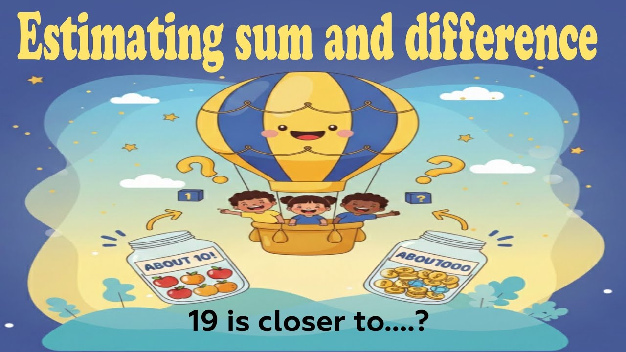 🔥أقوى شرح لل Estimation 🔥للصف الثاني الابتدائي مهم تشوفوه قبل التقييم المبدأي والنهائي 🎁مجانآ 🎁 