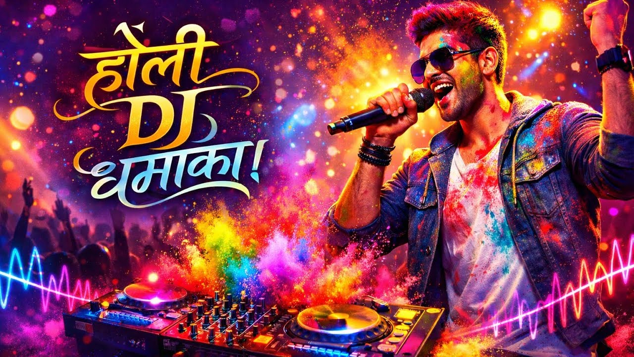 HOLI BLAST 2026 🔥 Holi Party Song | Holi DJ Remix | Hard Rock Holi Vibes | Male version 🙏