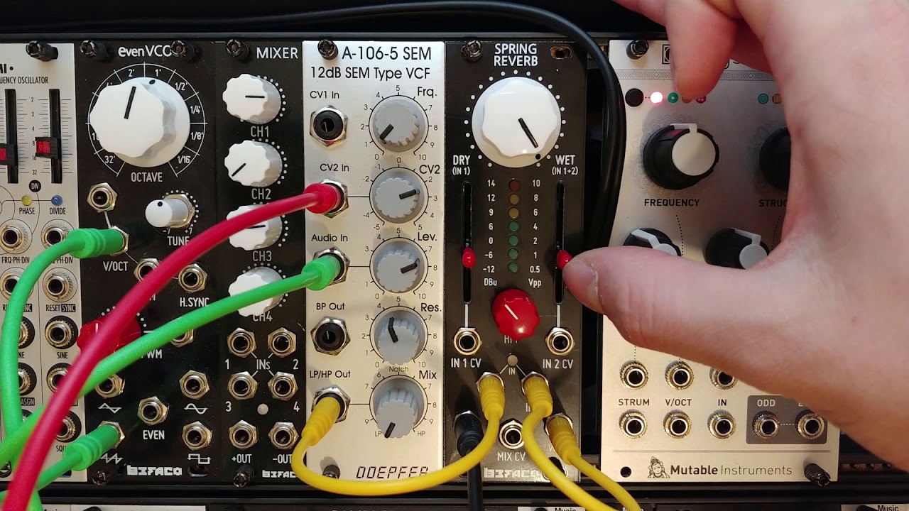 Befaco Spring Reverb Demo | MODCAF