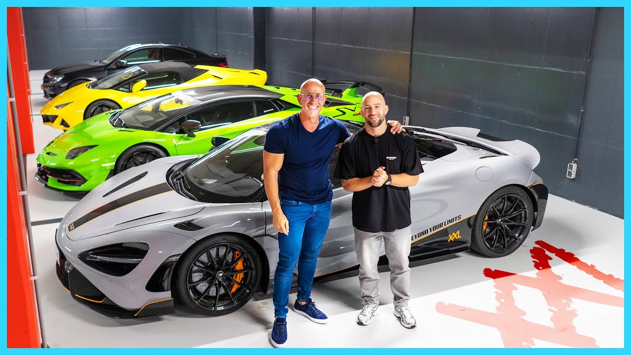 De GTA GARAGE van RENÉ is VERNIEUWD! McLaren 765LT | De Auto Van