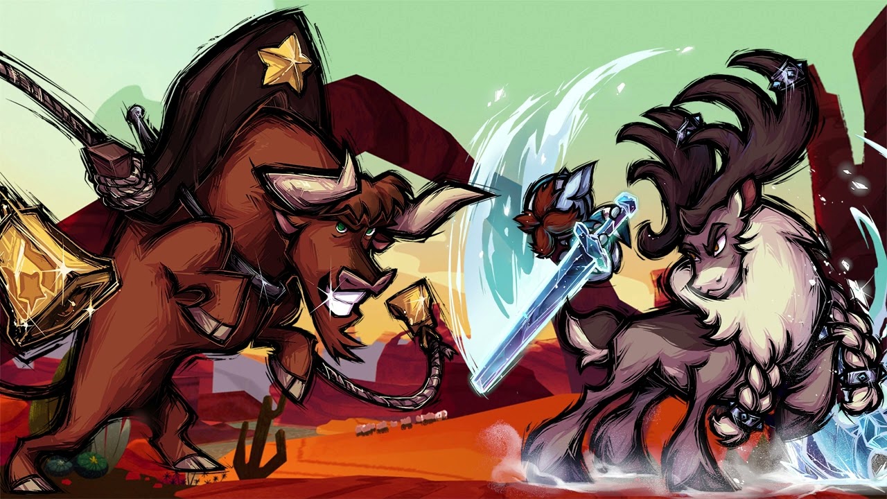 Them's Fightin' Herds - Sunset Prairie Mix (Texas X Stronghoof)