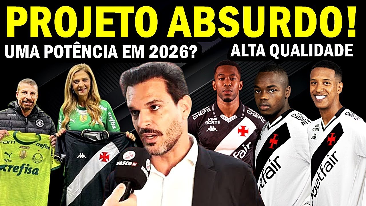 UM NOVO VASCO EM 2026 | ADMAR LOPES GENIAL | REFORÇOS e MAIS ÚLTIMAS NOTÍCIAS DO VASCO