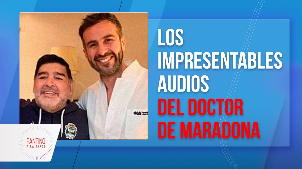 ¡DE NO CREER! ASI HABLABA EL DR. LUQUE DE MARADONA