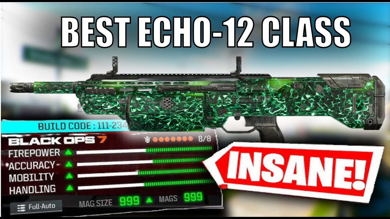 ECHO-12 Is ABSOLUTELY BROKEN… (Black Ops 7 Shotgun Class Setup) ⚠️