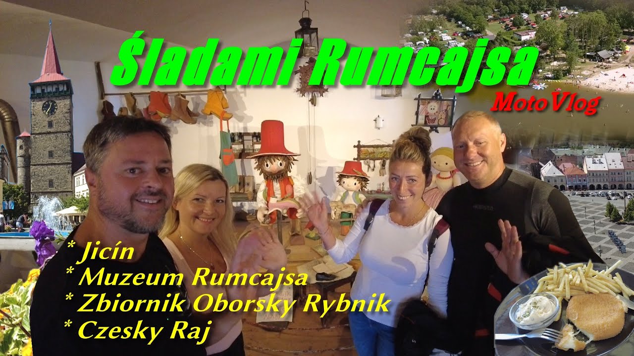 Śladami Rumcajsa - Jiczyn, jaskinia Rumcajsa w Rzacholeckim lesie. Czeski Raj, nad wodę /  kempingi