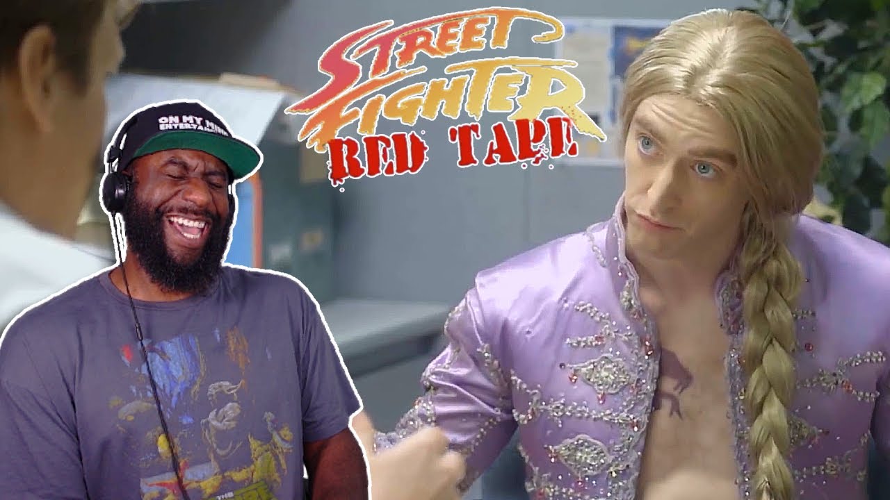 Street Fighter Red Tape: Vega + Outtakes | Реакция