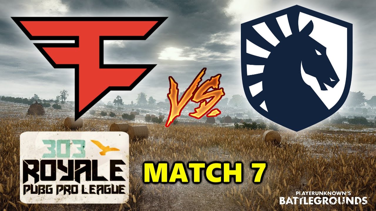 FaZe Clan vs Team Liquid - 303 ROYALE PUBG PRO LEAGUE FINALS - MATCH 7