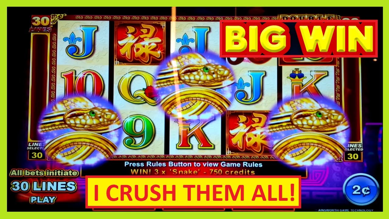 I CRUSH THEM ALL! Oriental Fortune Slots - BIG WIN RETRIGGER!