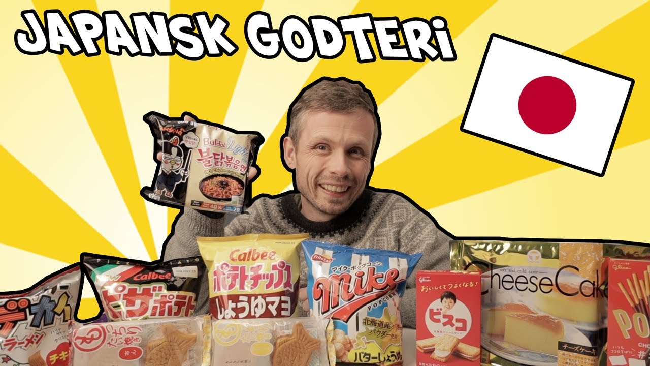 Smakstest av Japansk Snacks og Godteri 🇯🇵