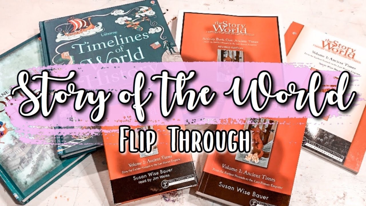 🌍STORY OF THE WORLD🌎 || HOMESCHOOL HISTORY CURRICULUM || FLIP THROUGH
