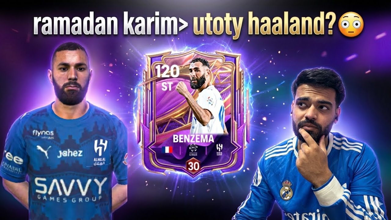 Ramadan 116 Benzema Gameplay 🔥 Better Than UTOTY Haaland? FC Mobile Review