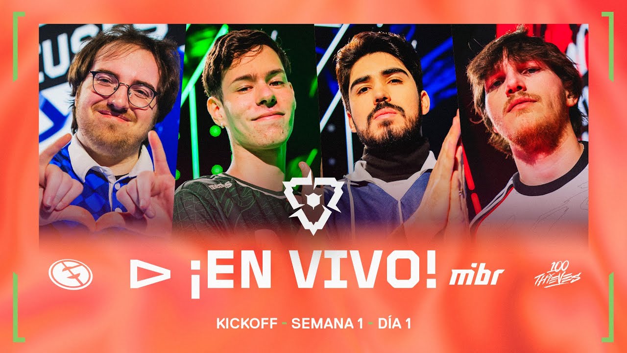 EG vs LOUD / MIBR vs 100T — VCT Americas Kickoff — Día 1