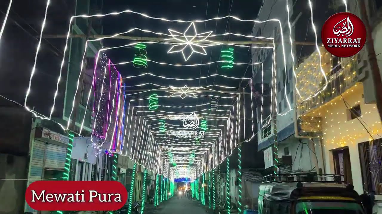 12 Rabi Ul Awwal | Jaora ki Galiya | Jashn e Eid  Milad Un Nabi 12 रबी उल अव्वल की रोशनी 