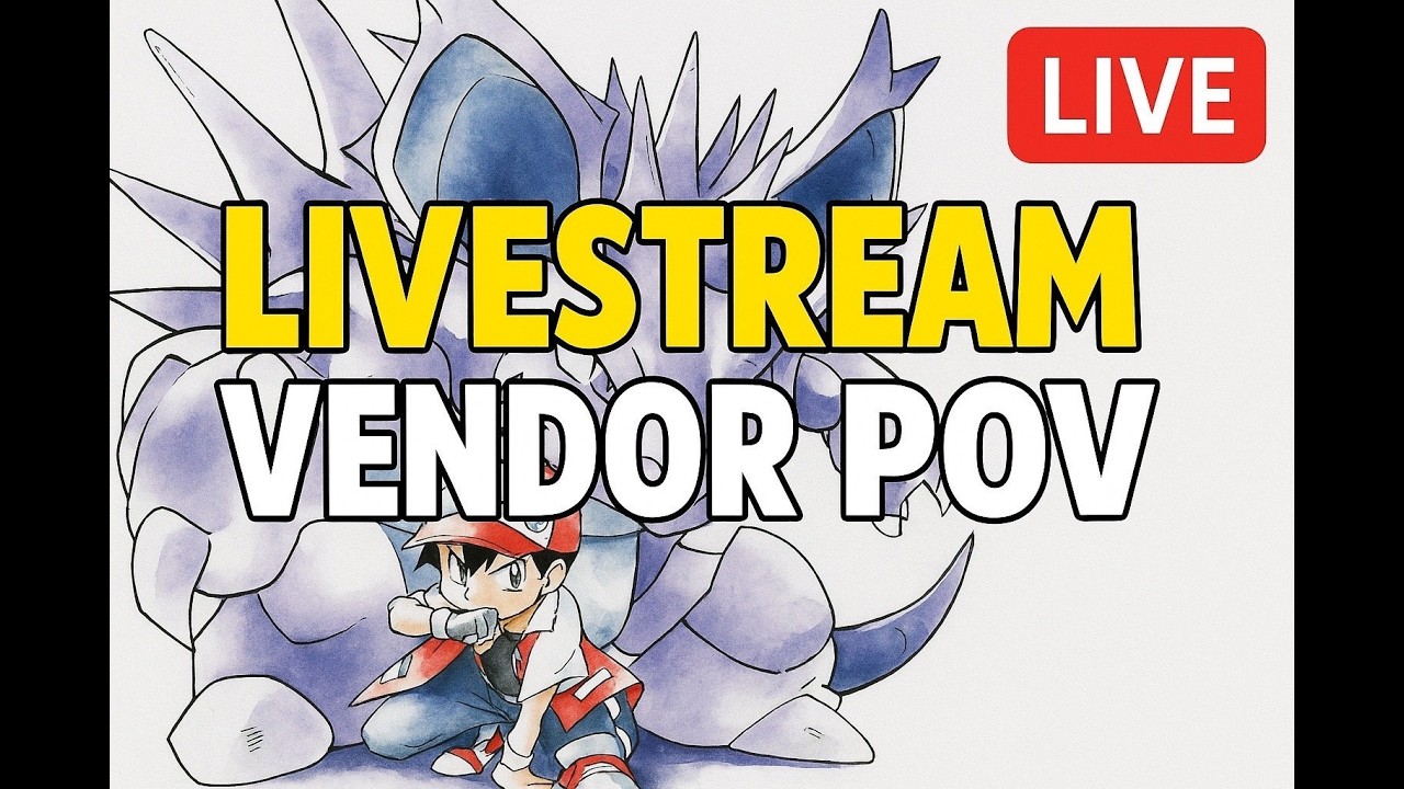 Philadelphia Trading Card Con day 1 VENDOR POV LIVESTREAM