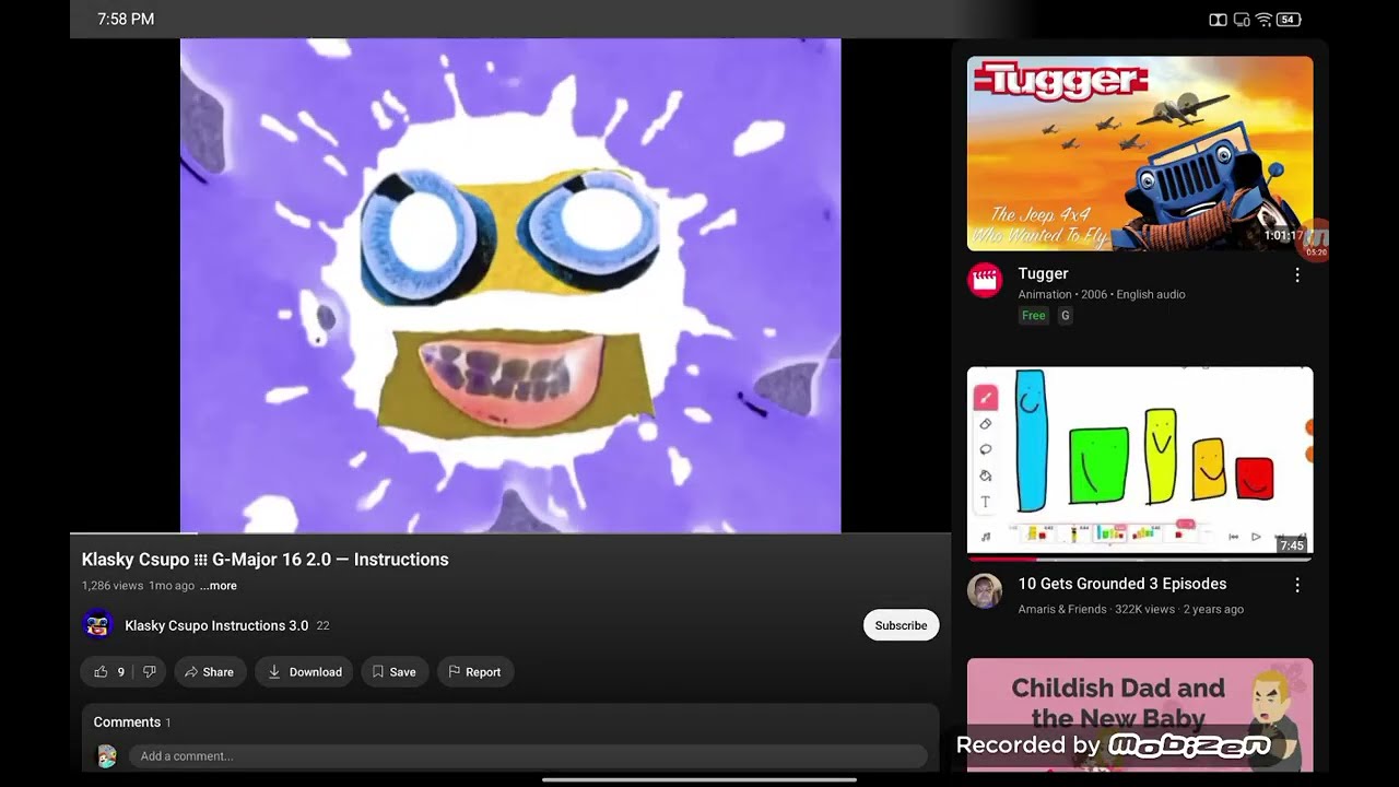 How to make klasky csupo effects #1 on kinemaster (part 1)