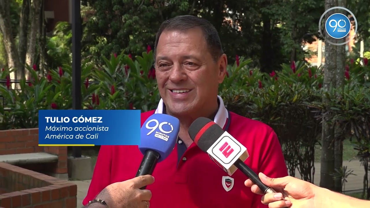 Tulio Gómez sobre la llegada de Juanfer Quintero, patrocinadores y el estadio del América