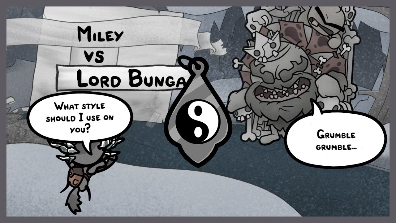 Mewgenics Lord Bunga boss fight - Solo monk