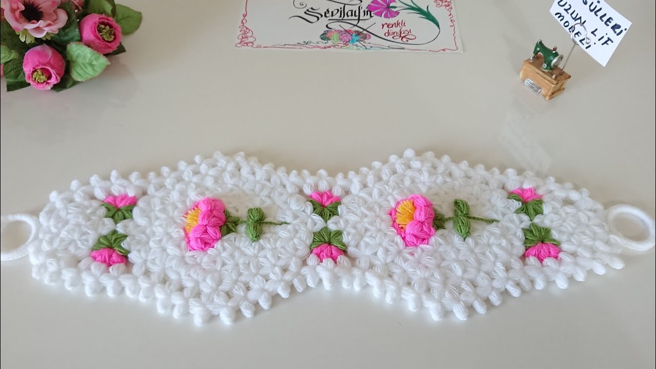 GÜZ GÜLLERİ UZUN LİF MODELİ 💐🌹(tasarım lif_elisleri_dunyasi)