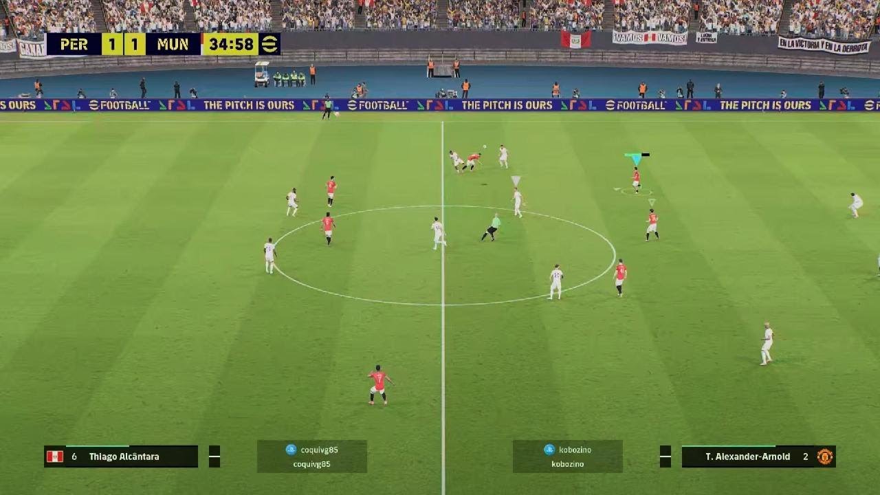 Manchester United defeat Peru behind Jude Bellingham hattrick PES 25 online