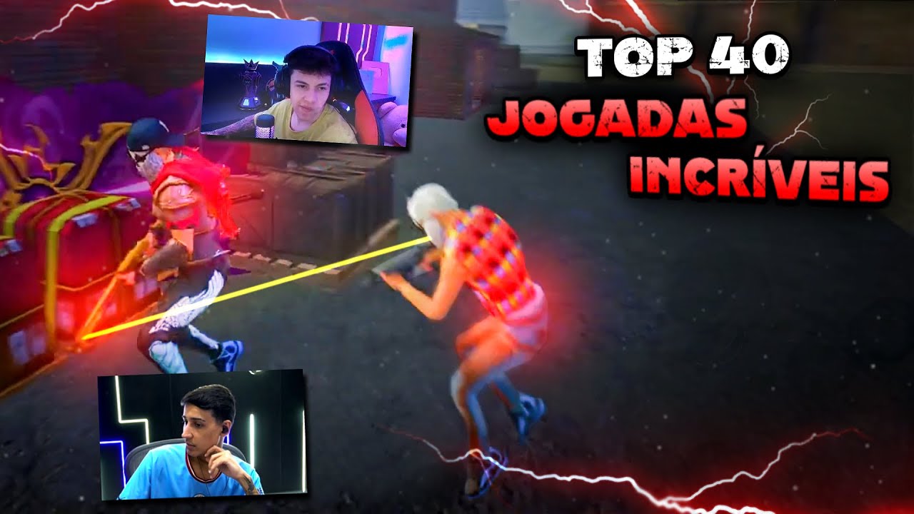 COMPILADO 40 JOGADAS ABSURDAS E LINDAS NO FREE FIRE!