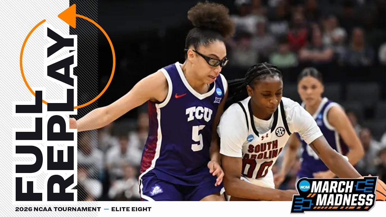 South Carolina vs. TCU: 2026 NCAA women's Elite Eight | FULL REPLAY