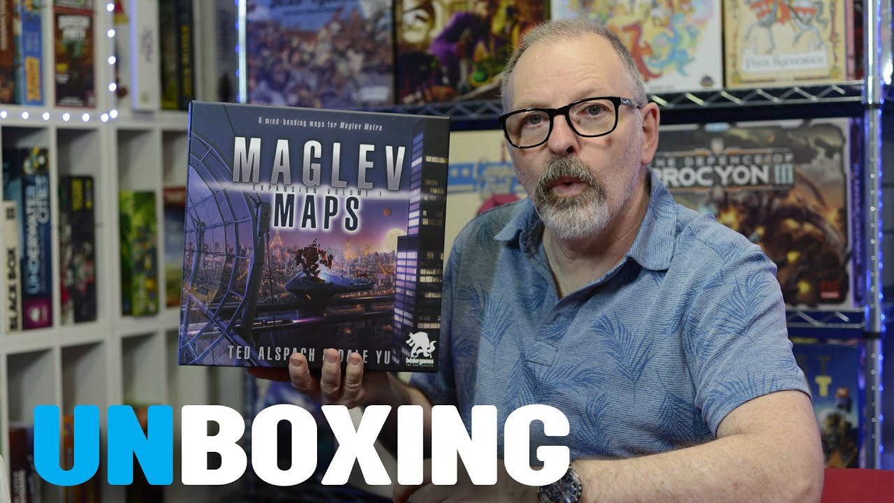 Maglev - Expansion Map Pack 1 Unboxing