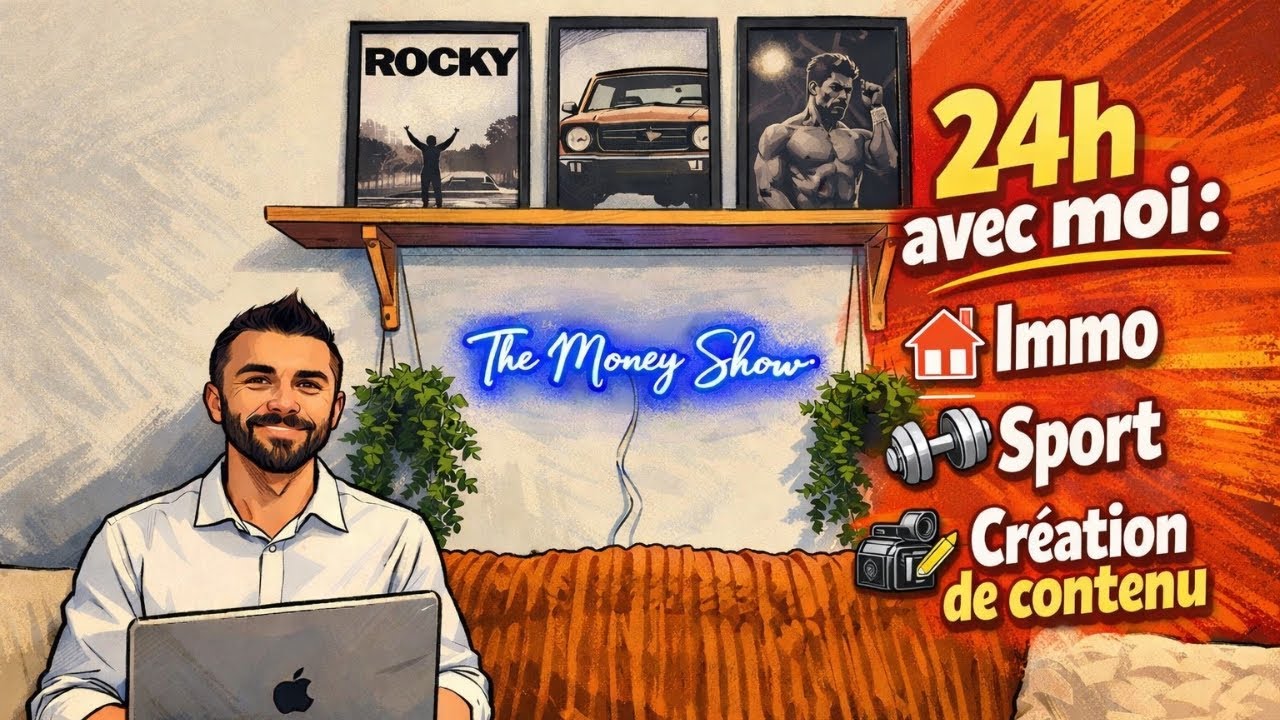 24h avec moi: immobilier, sport et création de contenu 🏠🏊‍♂️🚴‍♂️🏃‍♂️🎥 (Vlog)