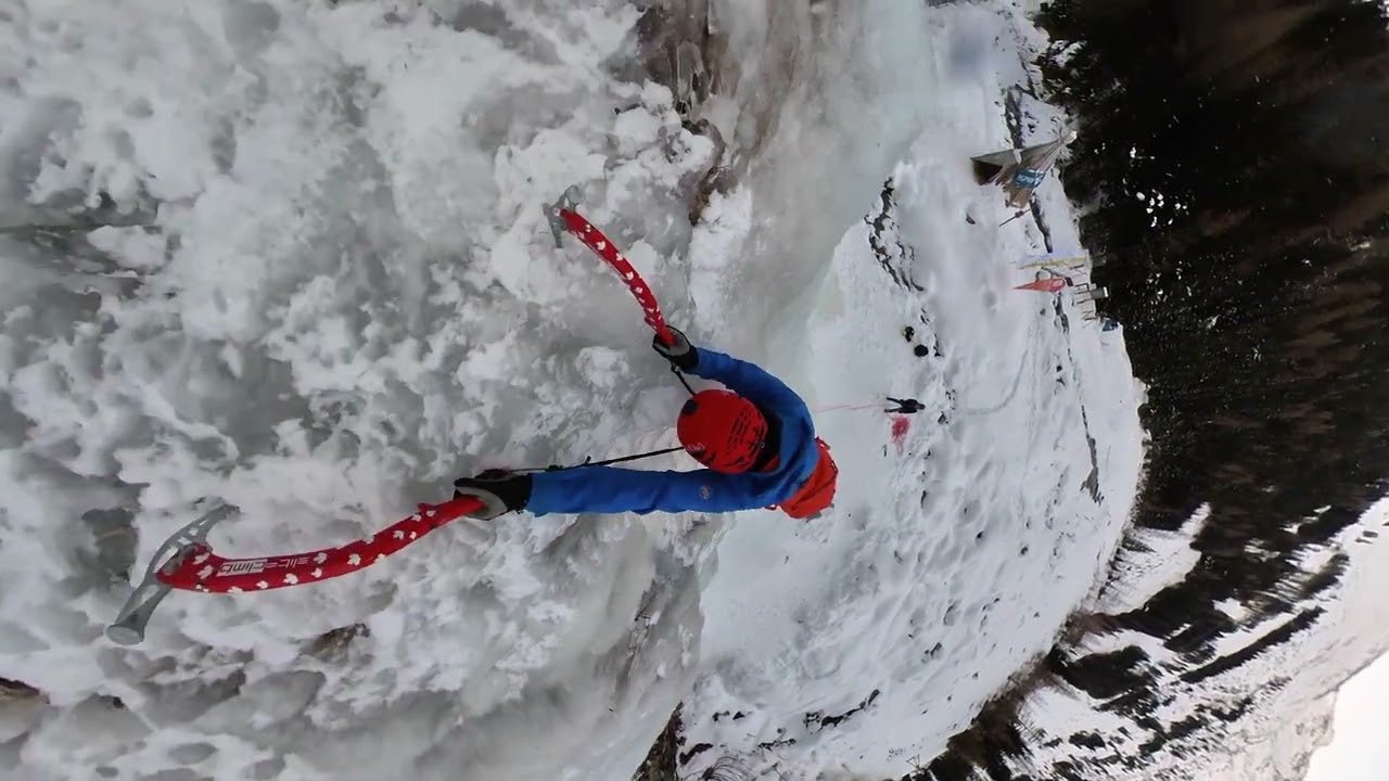 Eisklettern Eispark Osttirol