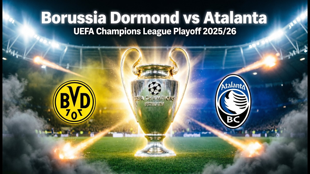 🔥Borussia Dortmund vs Atalanta | Uefa Champions League Playoff 2005/26 | SP Football Life 2026