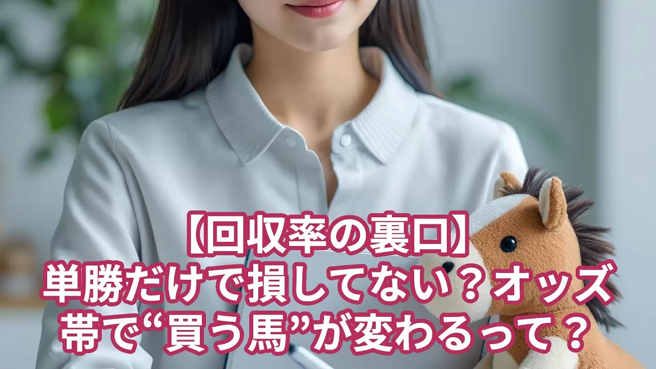 【回収率の裏口】1番人気は70％で負けるって本当？オッズ帯で“買う馬”を逆転させる研究は正しいのか　#競馬研究 #予想 #雑学 #解説 #そうだ