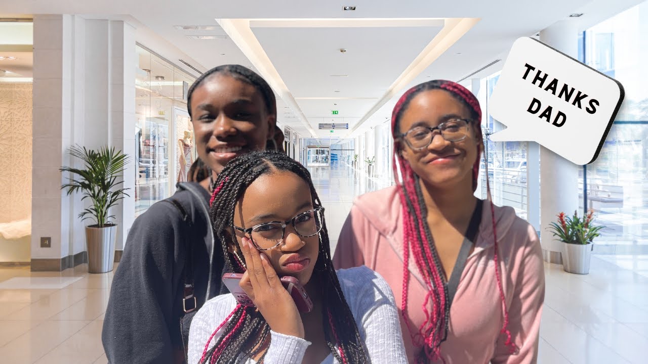 Girls Spring Break - Ep.3 | The Girls Go Shopping At Two Malls & They Go Visit Their Cousin Anthony