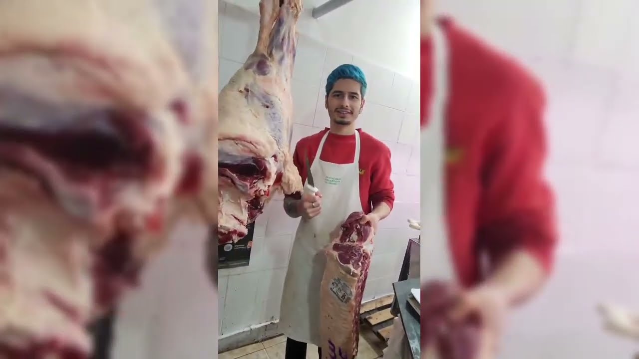 Desposte de media res en menos de 5 minutos 🔪🔥T&eacute;cnica profesional