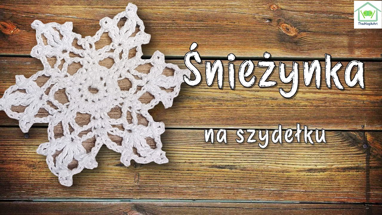 Śnieżynka #24 na szydełku