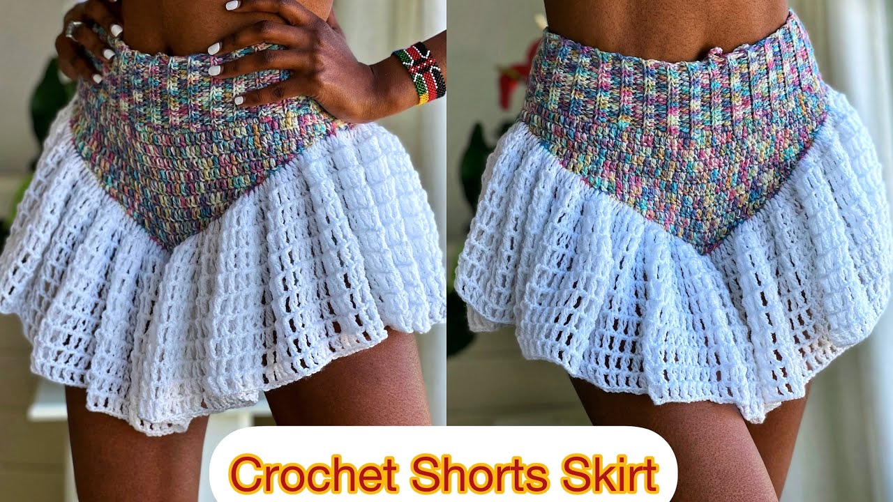 DIY Crochet Skorts Tutorial