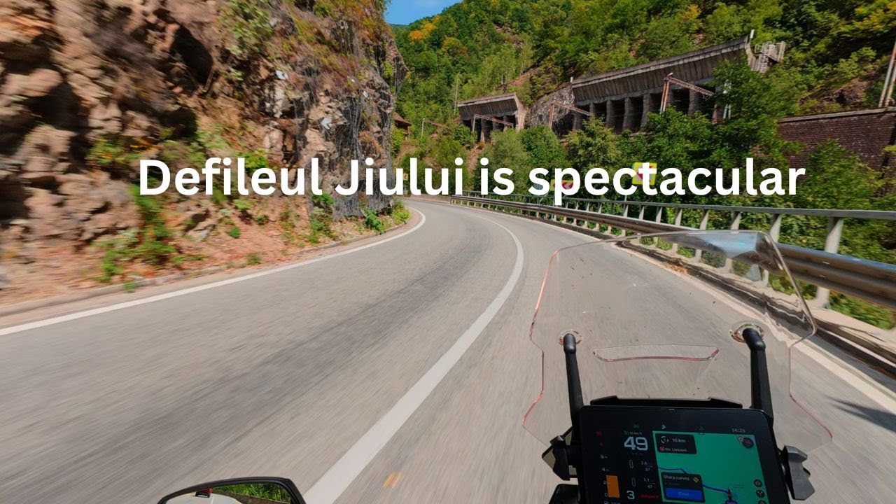 Best Motorcycle Roads in Romania | Defileul Jiului Autumn Ride (CFMOTO 800MT)