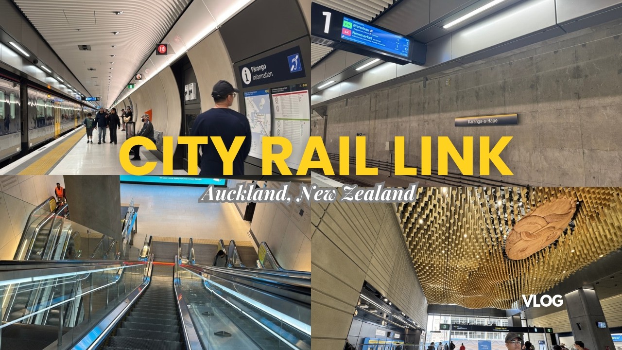 First Time Riding Auckland&rsquo;s NEW CRL Train 🚆