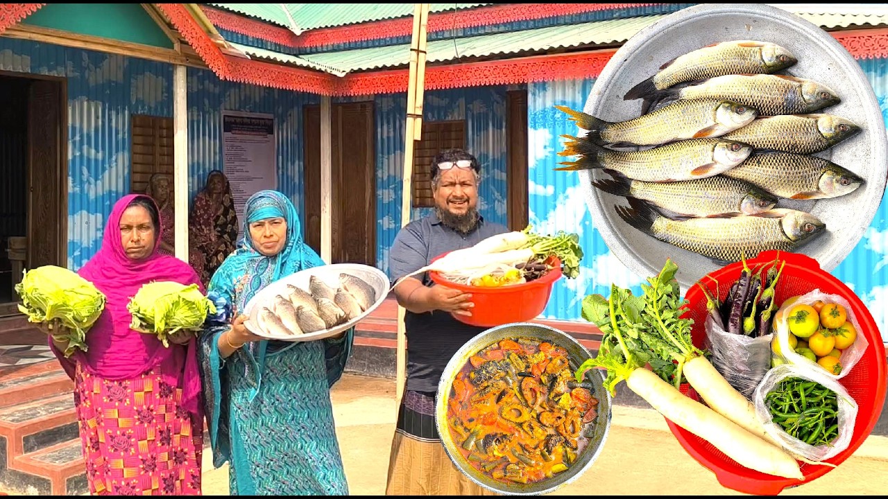 আজকে বৃদ্ধাশ্রম এর মায়েদের জন্য কিছু বাজার নিয়ে আসলাম রান্নাটাও অসাধারণ ছিল বহু মজা