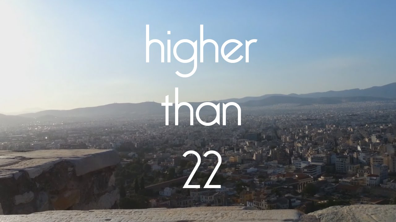 "Higher than 22" | A New Year's Poetry Film