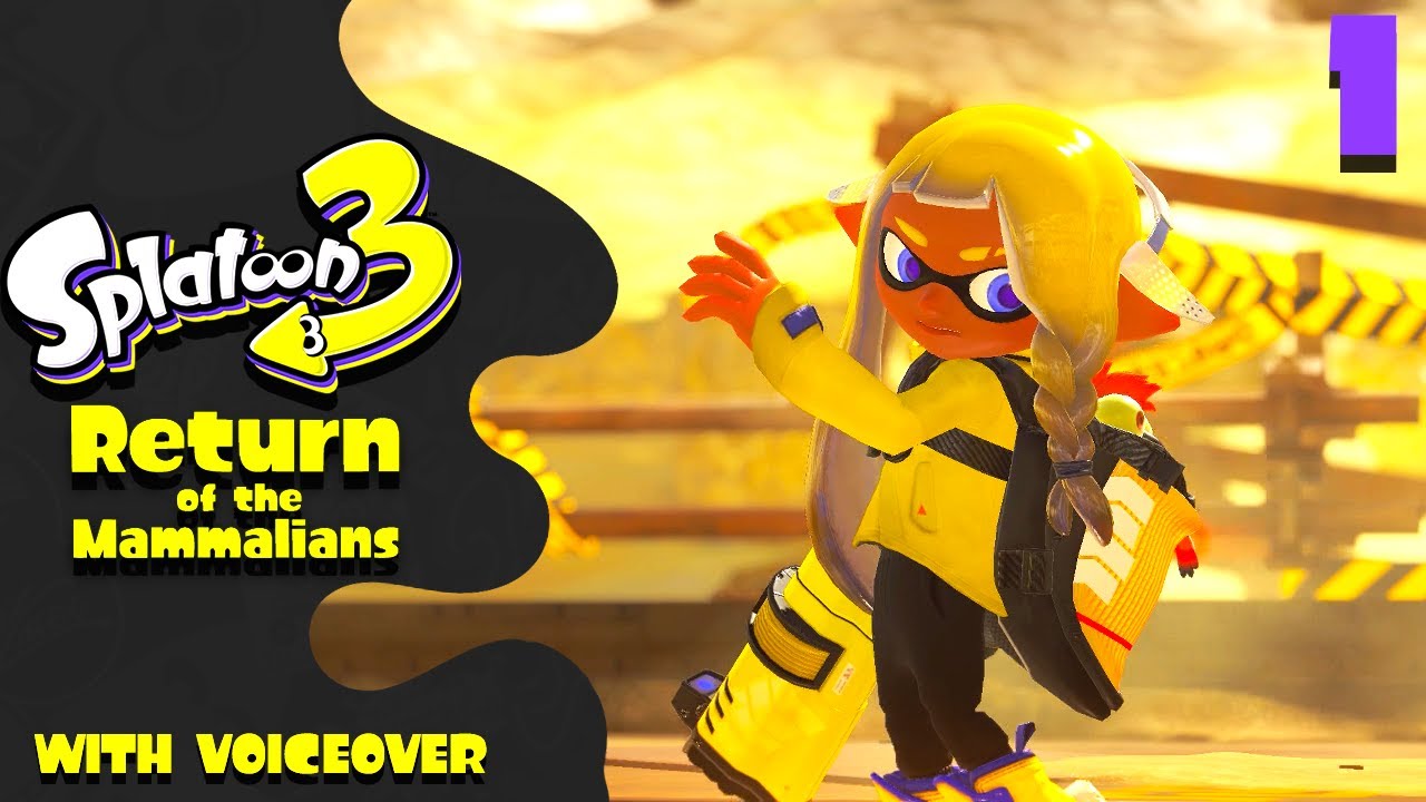 Splatoon 3 (Hero Mode) with Voiceover - Episode 1: Becoming the NEW Agent 3