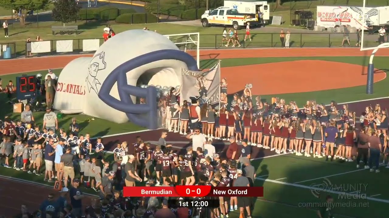 Game of the Week - High School Football - Bermudian Springs @ New Oxford - 08/22/2025