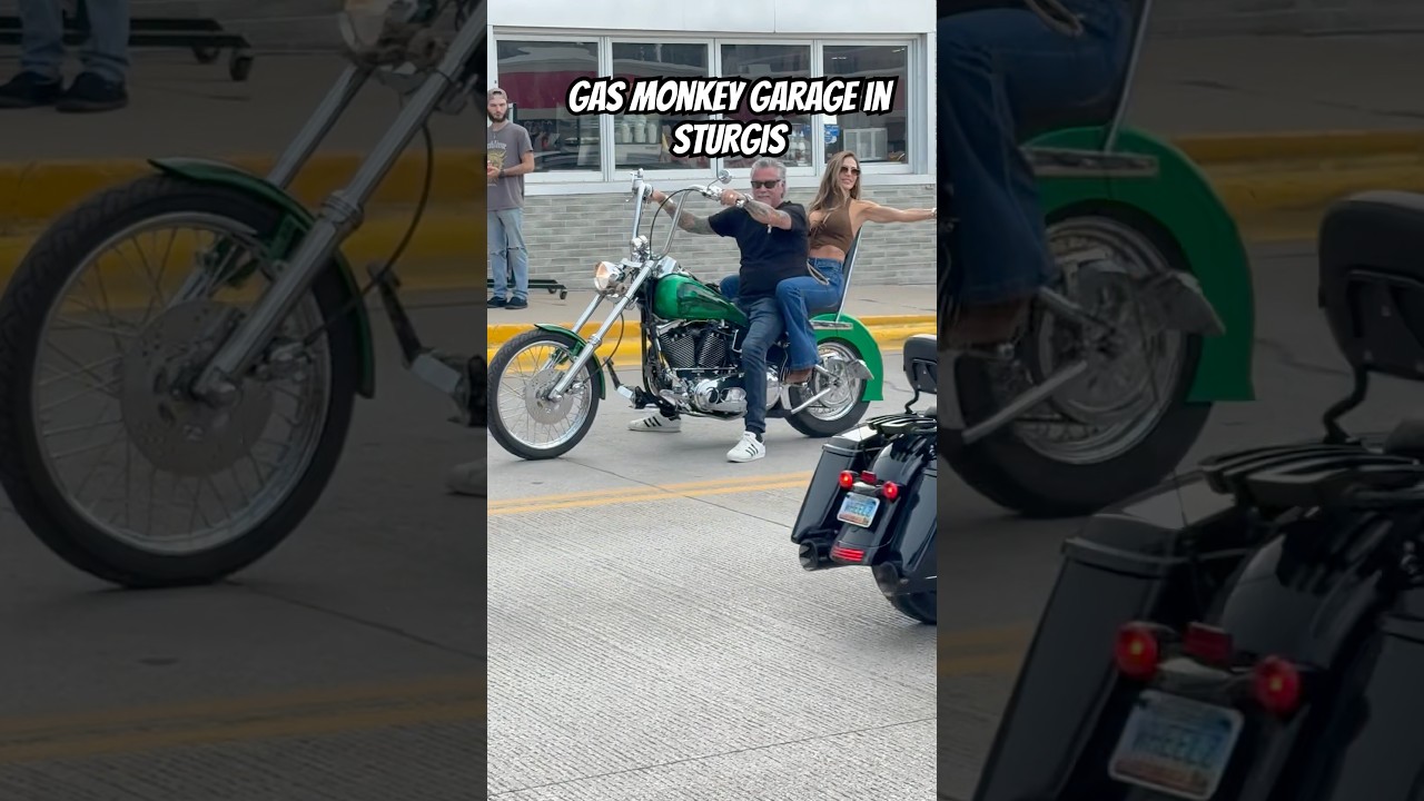 Gas Money Garage Riding Around Sturgis!